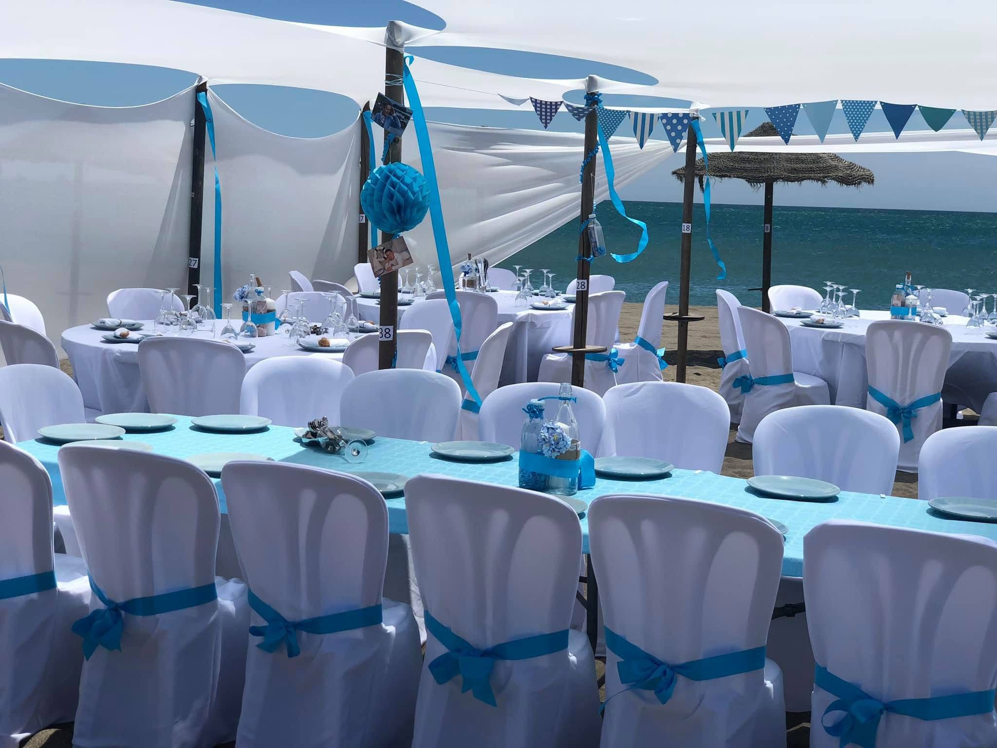 Mesa dulce para comunión decorada